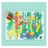 Coloring placemat set JUNGLE - Petit Toi - Lausanne