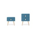 WOODY bedside table ・ Nidi Design - Petit Toi - Lausanne