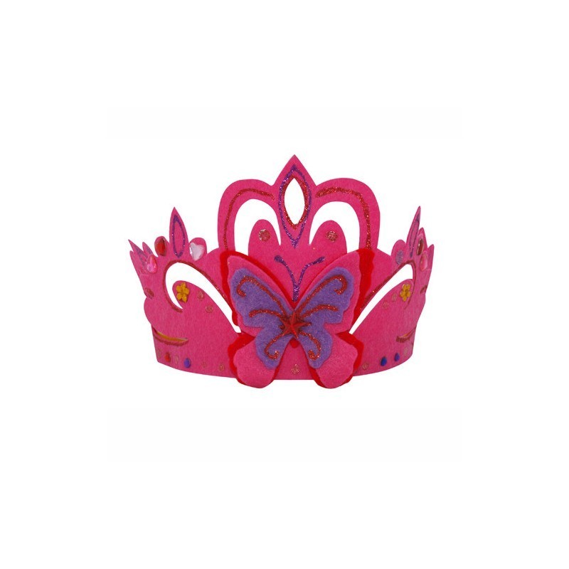 Kit 3 couronnes de princesse à décorer