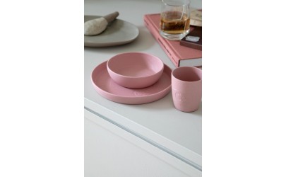 Set de vaisselle MUMS Blossom Pink – SEBRA – Petit Toi
