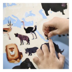 Poster stickers animaux