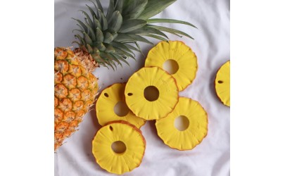 Teething toy natural rubber  ANANAS | Petit Toi- Lausanne