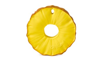 Anneau de dentition en caoutchouc naturel ANANAS| Petit Toi - Lausanne