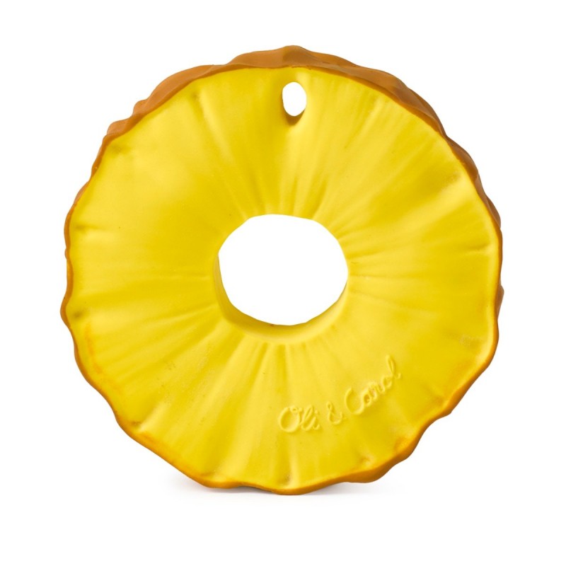 Anneau de dentition en caoutchouc naturel ANANAS| Petit Toi - Lausanne