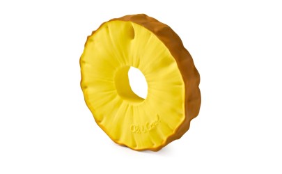 Teething toy natural rubber  ANANAS | Petit Toi- Lausanne