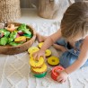 Teething toy natural rubber  ANANAS | Petit Toi- Lausanne