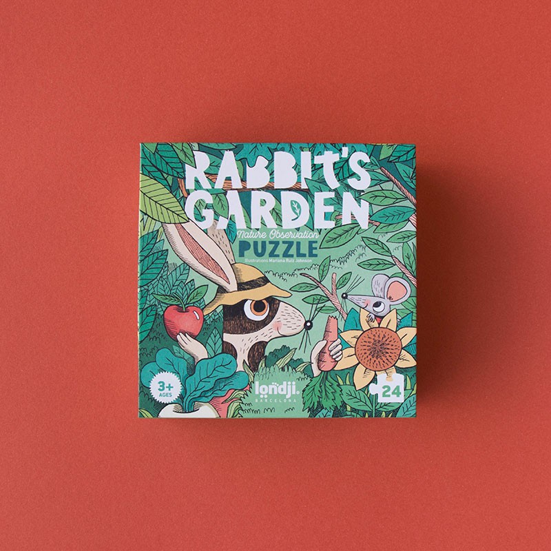 Puzzle Le jardin des lapins - Londji - Petit Toi Lausanne