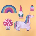 5 progressive puzzles - Unicorn - Londji - Petit Toi Lausanne