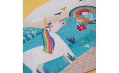 5 progressive puzzles - Unicorn - Londji - Petit Toi Lausanne