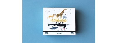 Wild Animal Life Memory Game - Londji - Petit Toi