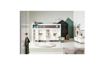 Lit-Mezzanine-échelle-Haut-semihaut-enfant-meubles-mobilier-chambre