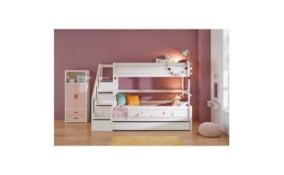 Lit-superposé-avec-escalier-Simple-Lifetime-Lausanne-Mobilier-enfant