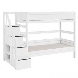 Bunk bed with stairs - Single or double