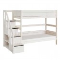 bunk bed wood for kids - Single or double - Lifetime - Petit Toi Lausanne