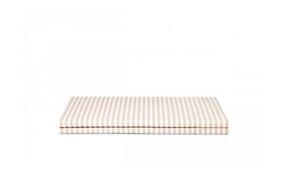 Bebop foldable floor mat taupe stripes natural Nobodinoz Petit-Toi