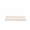 Bebop foldable floor mat taupe stripes natural Nobodinoz Petit-Toi