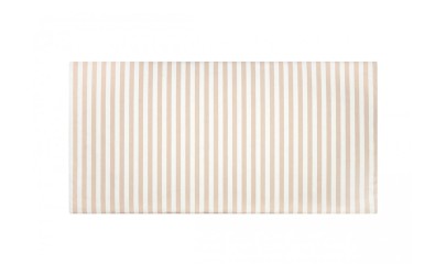 Bebop foldable floor mat taupe stripes natural Nobodinoz Petit-Toi