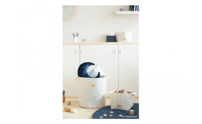 toy-basket-django-blue-stripes-natural-nobodinoz-petit-toi-lausanne