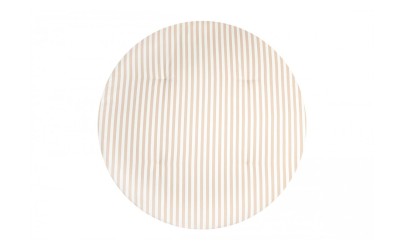 tapis-jeux-rond-fluffy-rayé-taupe-naturel-nobodinoz-petit-toi-lausanne