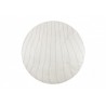 round playmat fluffly blue stripes natural Nobodinoz Petit-Toi