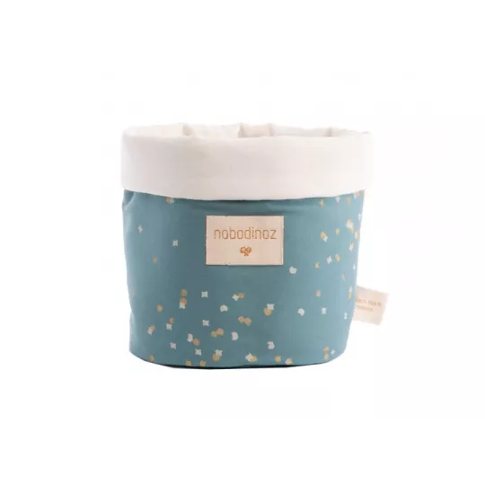 Basket Panda Gold Bubble White - Nobodinoz Petit-Toi Lausanne
