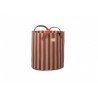 Majestic Toybag - Marsala Taupe Stripes - Petit Toi Lausanne