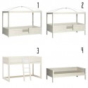 Bed for kids 4 in 1 - Baldachin Petit Toi Lausanne