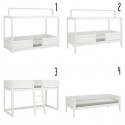 Bed for kids 4 in 1 - Roof