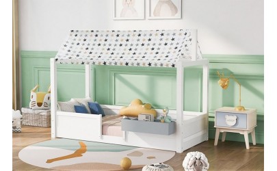 Bed for kids 4 in 1 - Roof