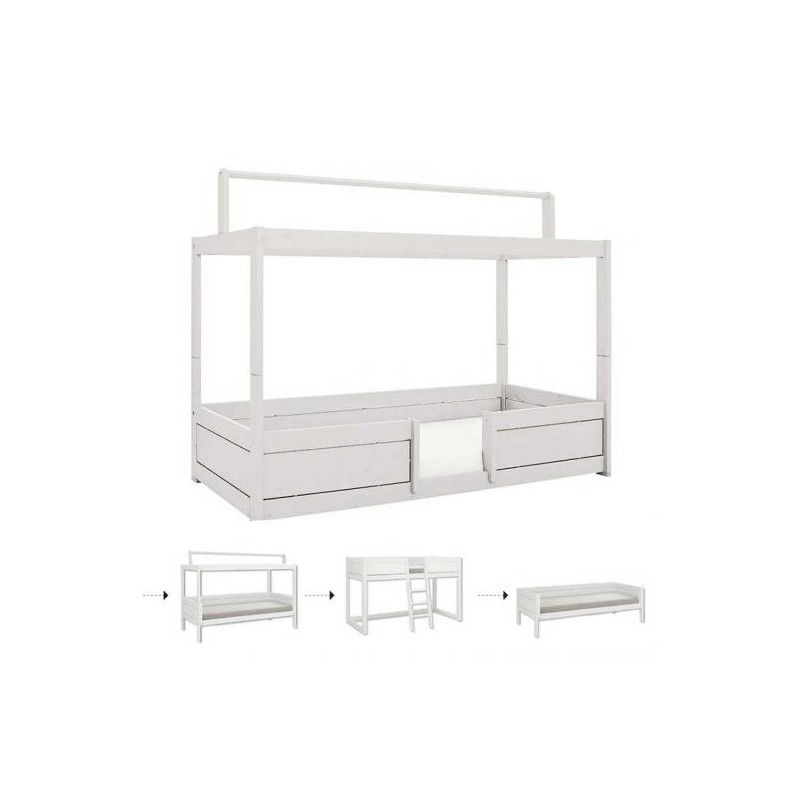 Bed for kids 4 in 1 - Roof