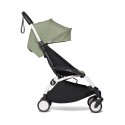 Stroller YOYO2 6+ Olive, white frame