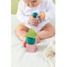 Teething toy - Geometric Figures soft colors