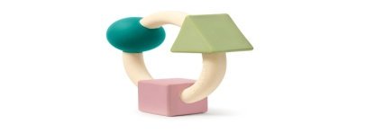 Teethin Ring Soft Colors - Oli & Carol - Petit Toi