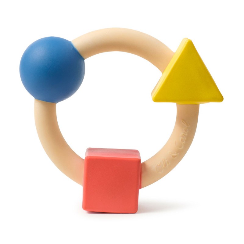 Teethin Ring Basic Colors - Oli & Carol - Petit Toi