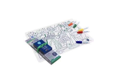 Coloring placemat set JUNGLE - Petit Toi - Lausanne