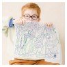 Coloring placemat set JUNGLE - Petit Toi - Lausanne