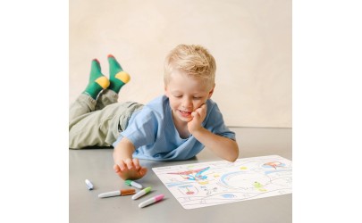 Coloring placemat set Little Prince - Petit Toi - Lausanne