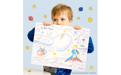 Coloring placemat set Little Prince - Petit Toi - Lausanne