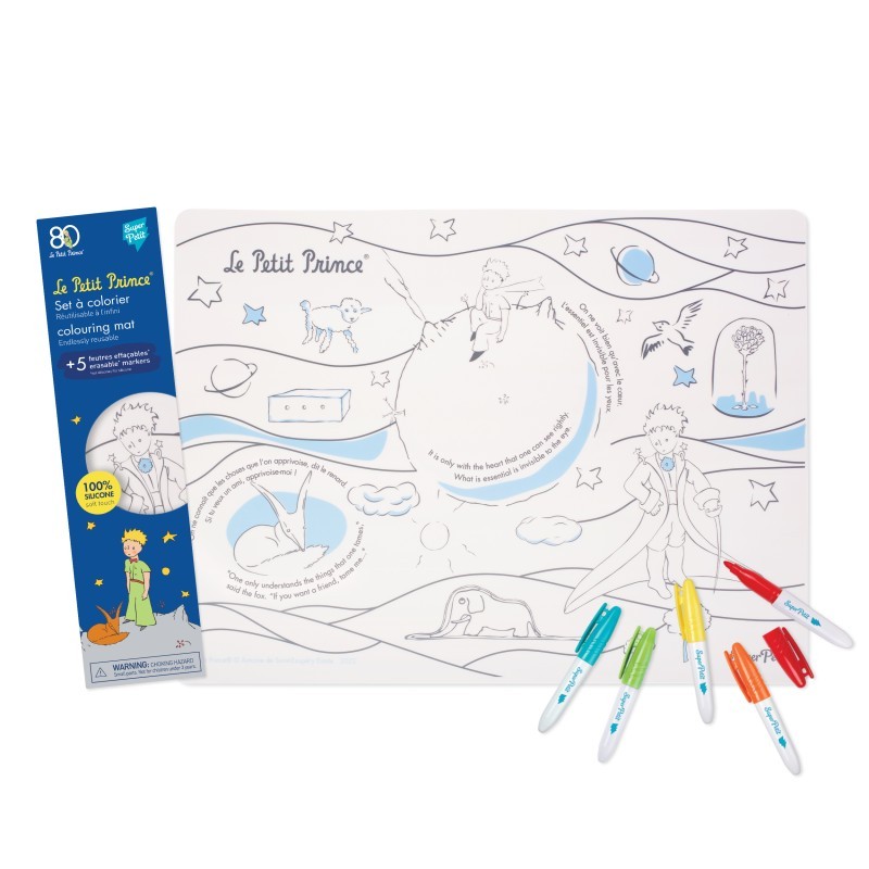 Coloring placemat set Little Prince - Petit Toi - Lausanne