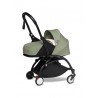 Poussette YOYO2 Babyzen Évolutive 0+ et 6+ – Stone, châssis noir - Petit Toi