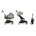 Stroller Babyzen YOYO2 Progressive - Bassinet and 6+ Olive with Châssis blanc