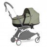 Stroller YOYO2 Babyzen Bassinet and 6+ - Olive - Black frame - Petit Toi