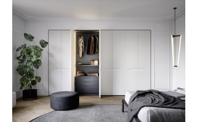 UNIKA wardrobe - hinged doors | Novamobili • Petit Toi | Lausane