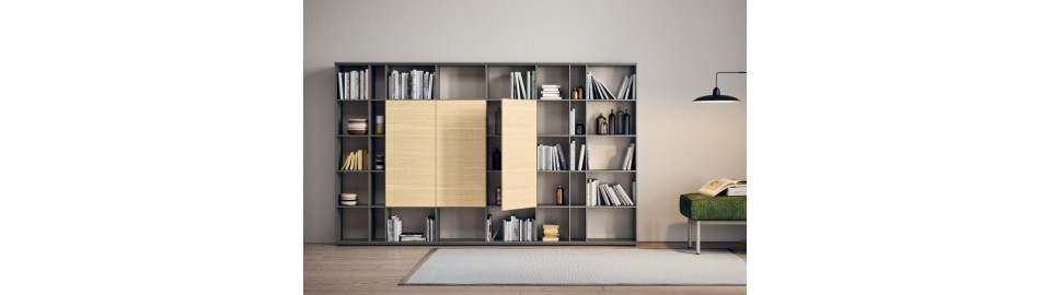 Novamobili bookcases - Petit Toi Lausanne