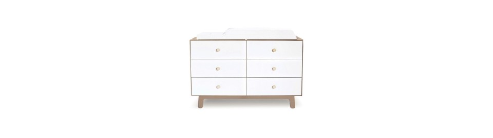 Chests of drawers and changing tables for the nursery