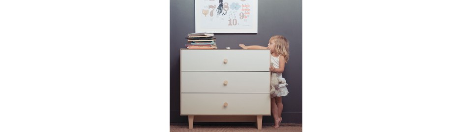 Chest of drawers design for children's bedrooms - Petit Toi Lausanne