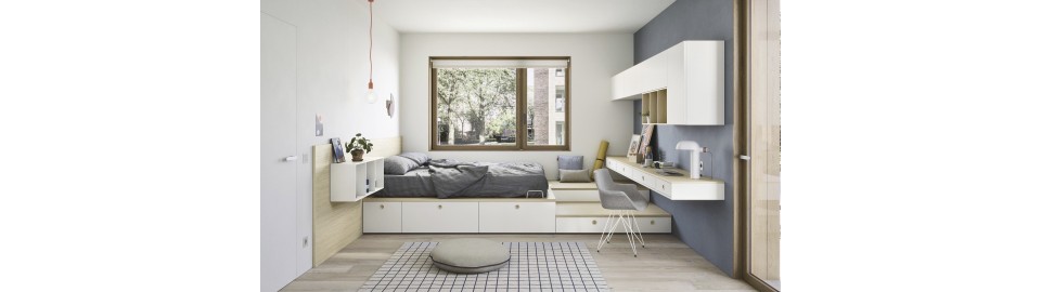 Furniture for the teenager's bedroom - Petit Toi Lausanne